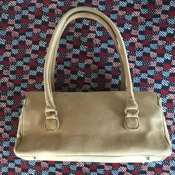 🟢2 FOR $15❣️CUTE GAP PURSE *SALE! *LIGHT TAN & SILVER *PINK *VINTAGE Y2K! - Picture 2 of 11